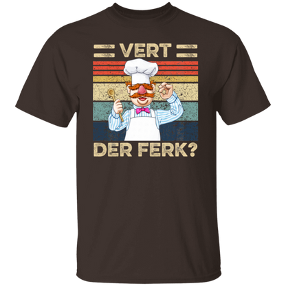 Vert Der Ferk Swedish Chef Retro Vintage  T-Shirt - leleart
