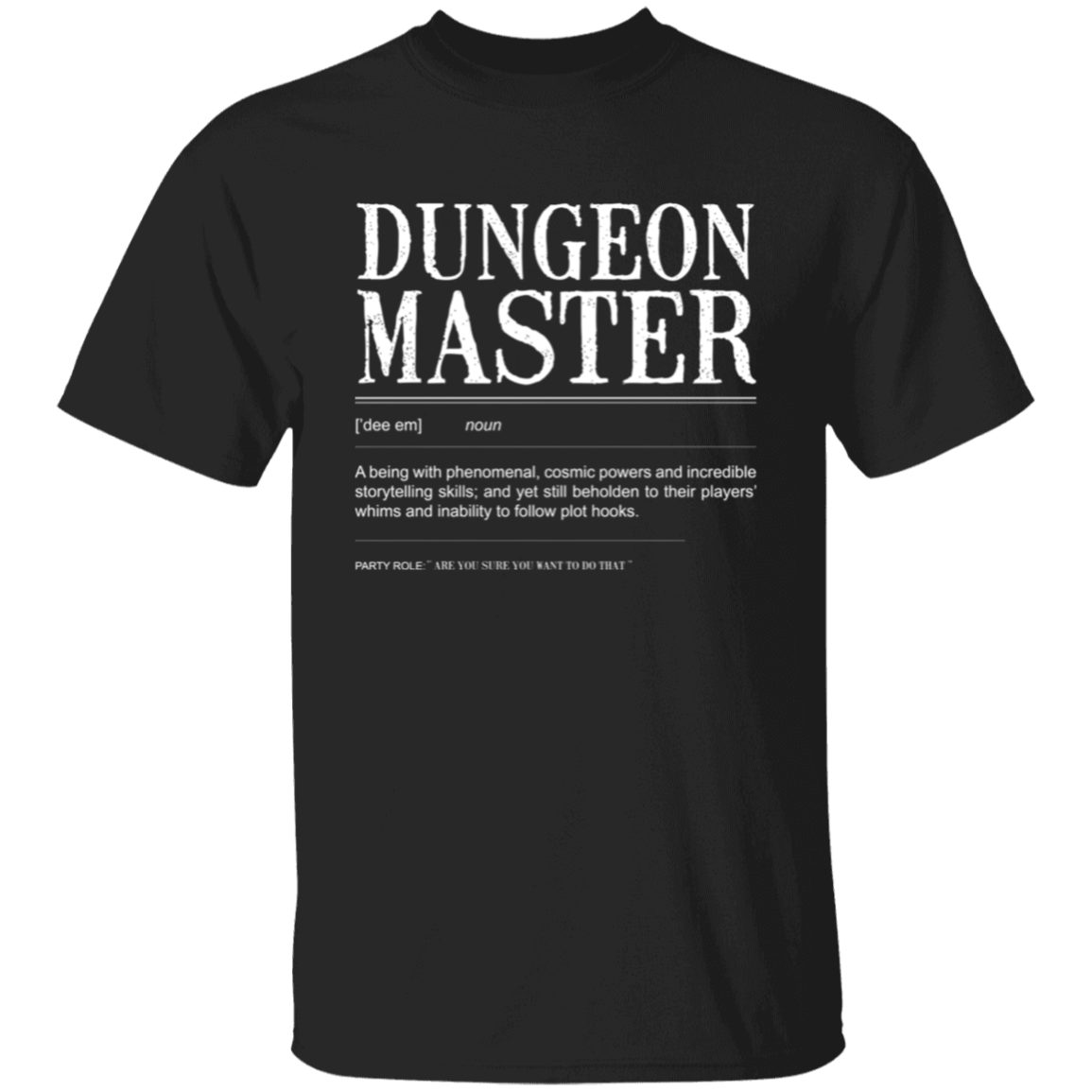 Dungeon Master Noun Vintage Unisex T-Shirt - green - ID03122410