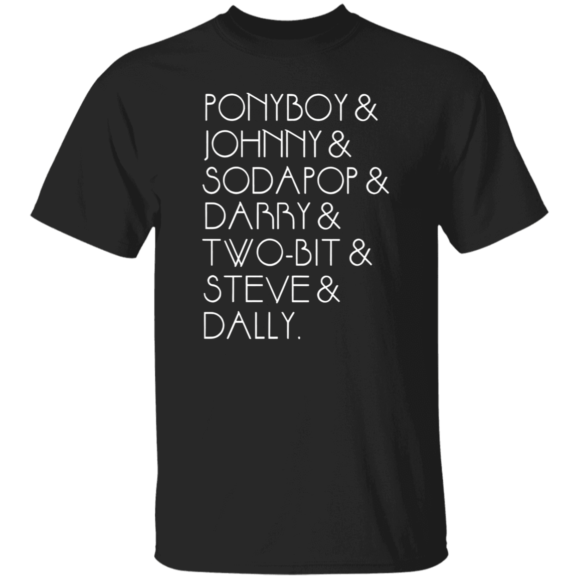 The Outsiders Shirt Characters Funny Literature Teacher Vintage T-Shirt