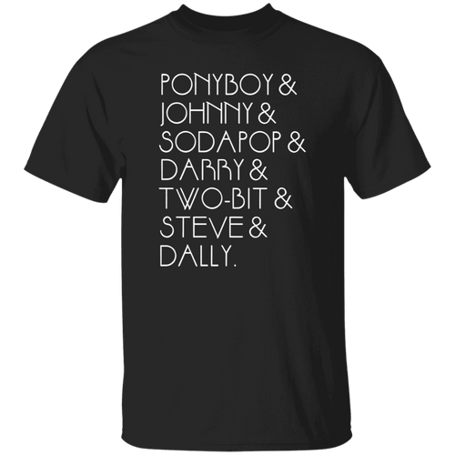 The Outsiders Shirt Characters Funny Literature Teacher Vintage T-Shirt
