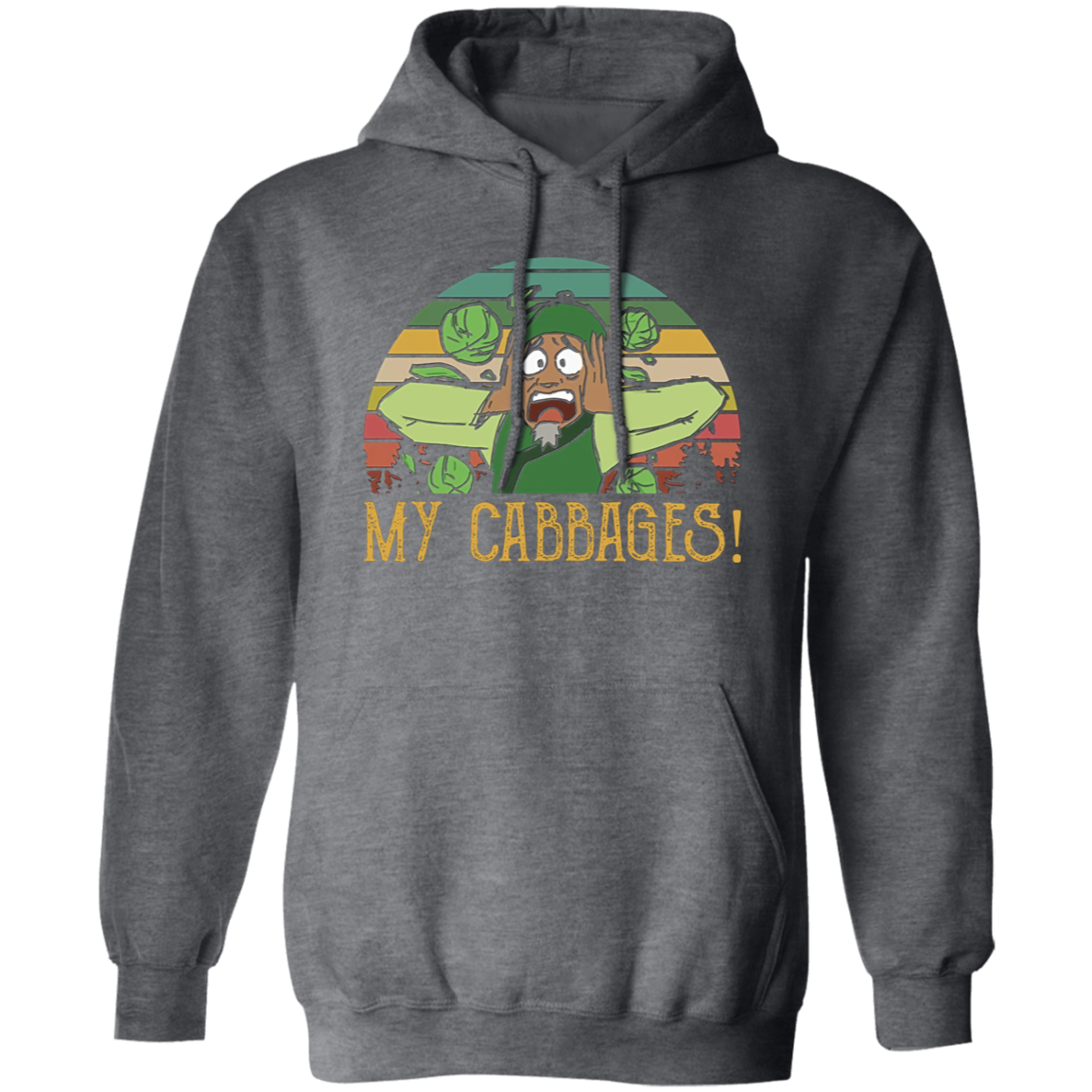 My Cabbages Cabbage Merchant Vintage T-Shirt, Cabbage Man Merchant Shirt, Gift Tee For You And Your Friends	G185 Gildan Pullover Hoodie