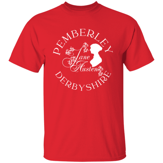 Jane Austen Pemberley Derbyshire T-Shirt - ID10062437
