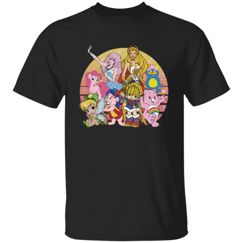 80s Cartoons Vintage Unisex T-Shirt - pelyn - ID12022413