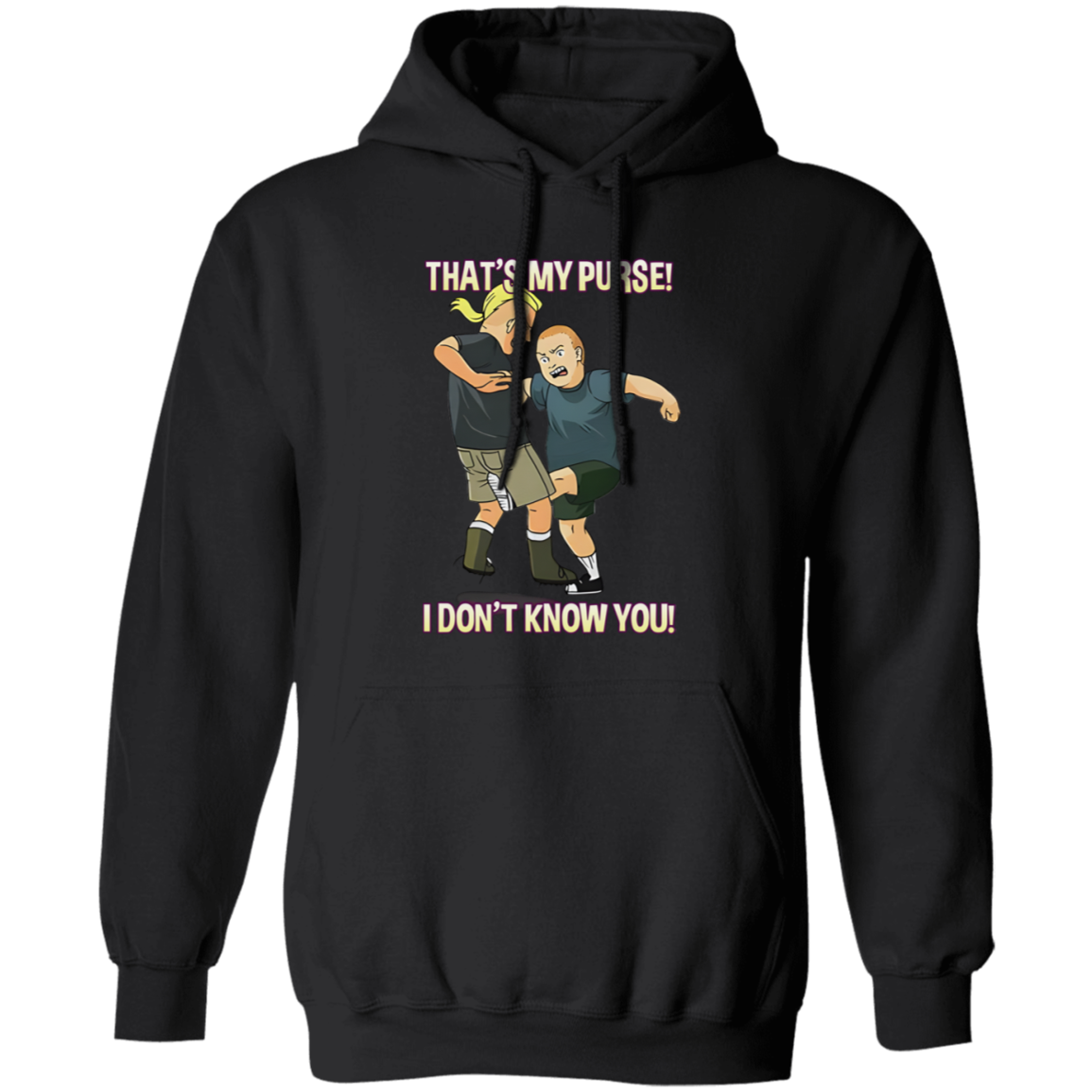 Bobby Hill That’s My Purse King Of The Hill  Gildan Pullover Hoodie