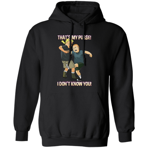 Bobby Hill That’s My Purse King Of The Hill  Gildan Pullover Hoodie