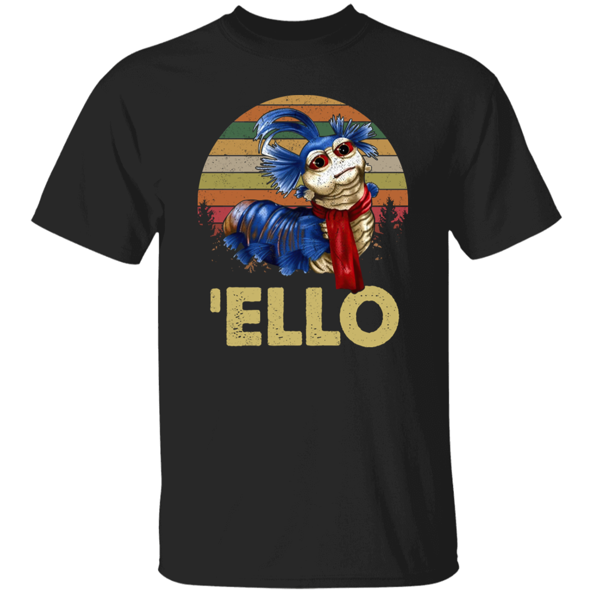 Ello Worm Labyrinth Vintage T-Shirt - leleart