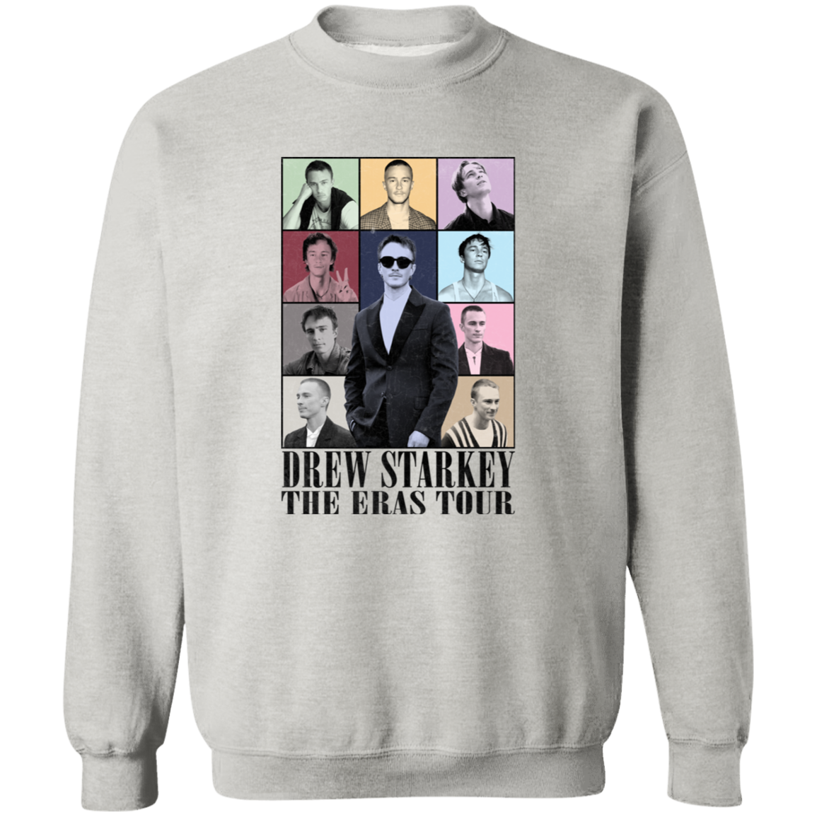 Vintage Drew Starkey G180 Gildan Crewneck Pullover Sweatshirt - green - ID27112419