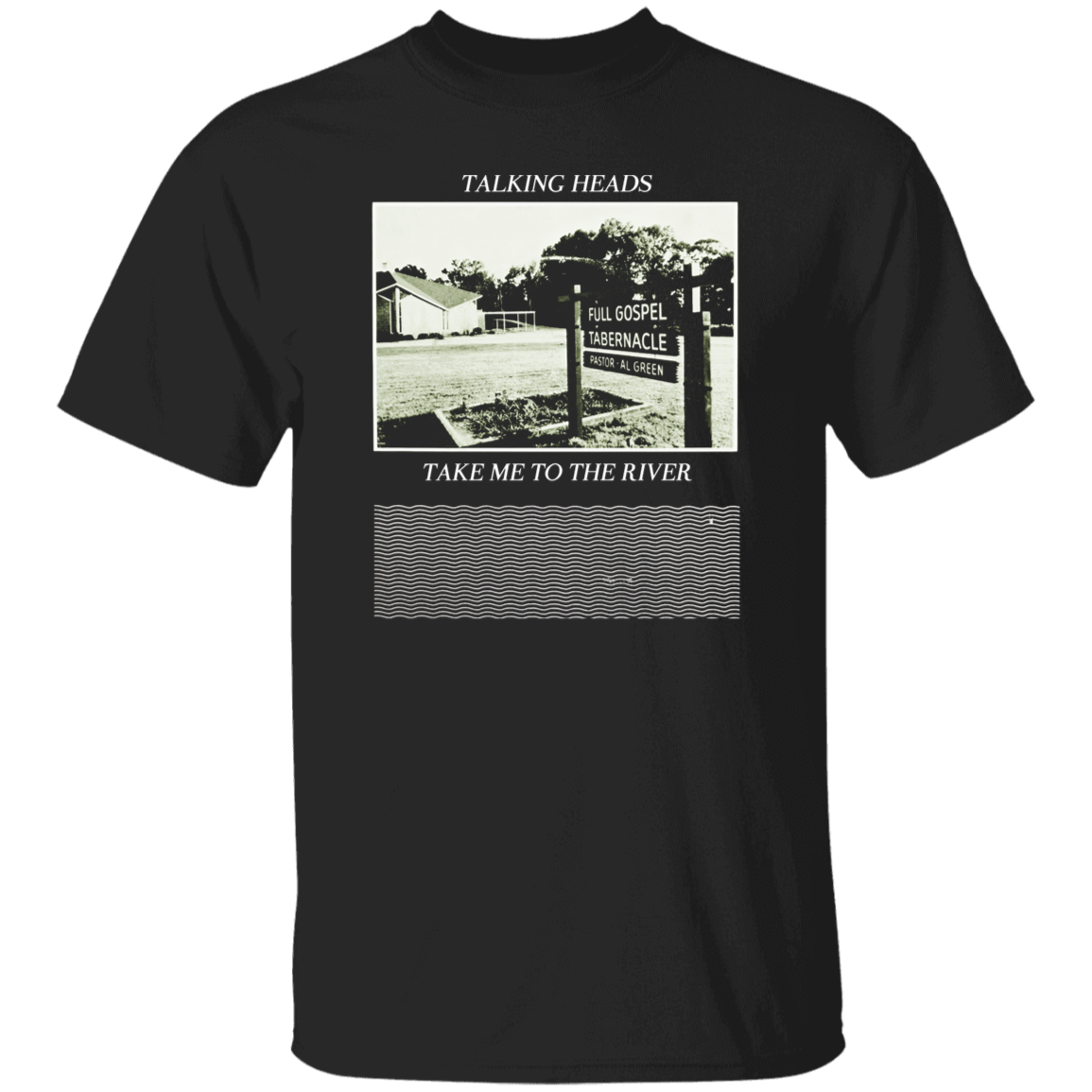 Talking Heads Take Me To The River Unisex T-Shirt - jasmine