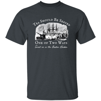 Tea Should Be Served One Of Two Ways Teacher Vintage Unisex  T-Shirt - letter