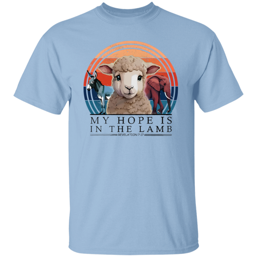 My Hope Is In The Lamb Vintage Unisex T-Shirt - pelyn - ID01082420