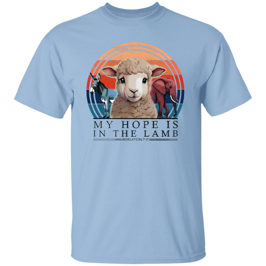 My Hope Is In The Lamb Vintage Unisex T-Shirt - pelyn - ID01082420