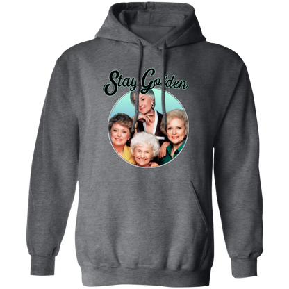 The Golden Girls Stay Golden Vintage Gildan Pullover Hoodie