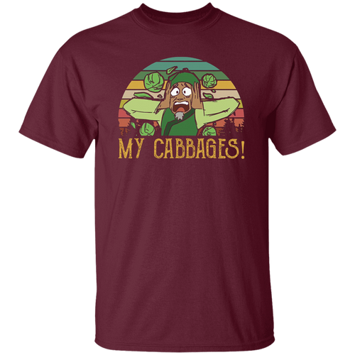 My Cabbages Cabbage Merchant Vintage T-Shirt, Cabbage Man Merchant Shirt, Gift Tee For You And Your Friends	G500 5.3 oz. T-Shirt