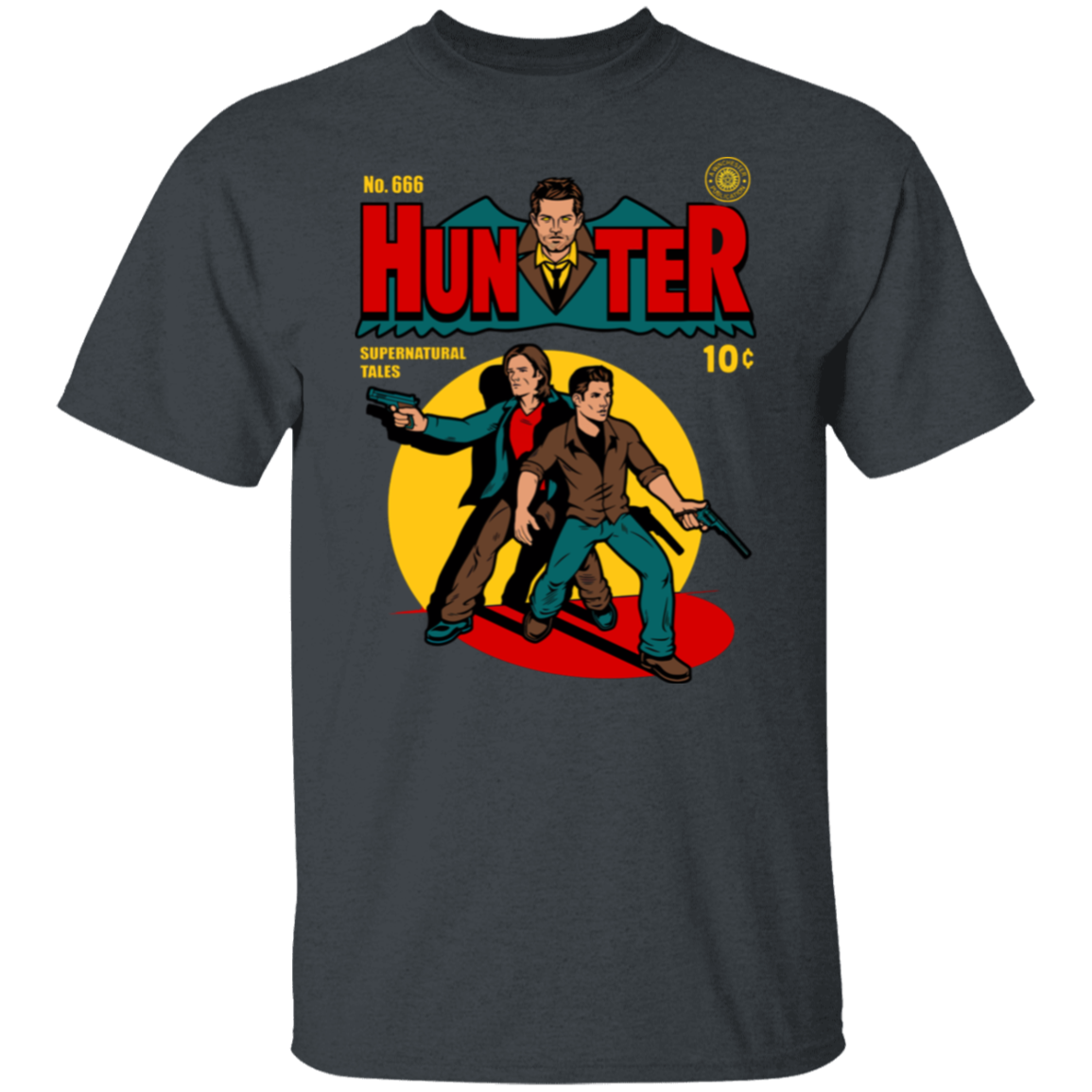 No 666 Hunter Comic Supernatural Tales Unisex  T-Shirt - lucy - 89342793