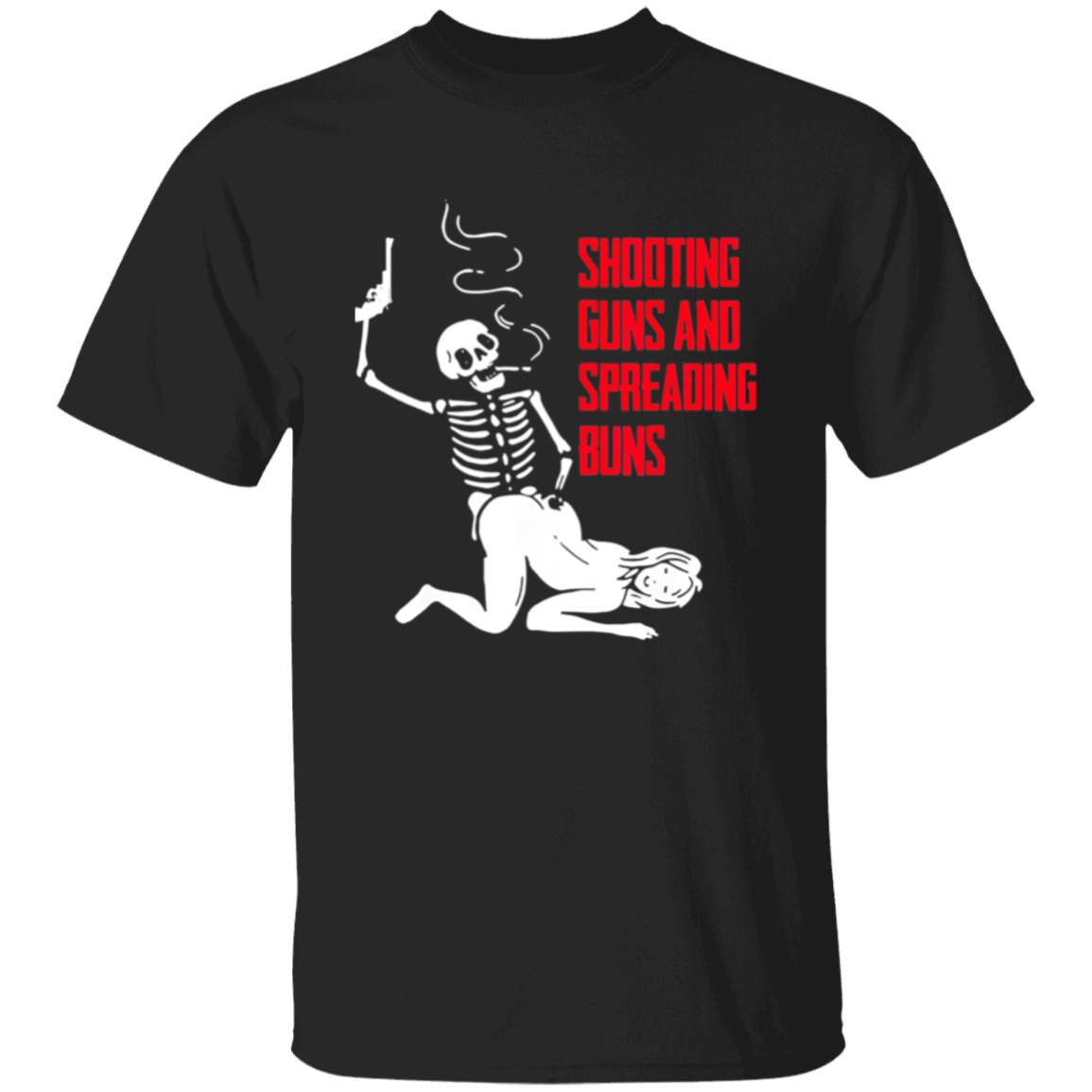 Shooting Guns Unisex T-Shirt - pelyn