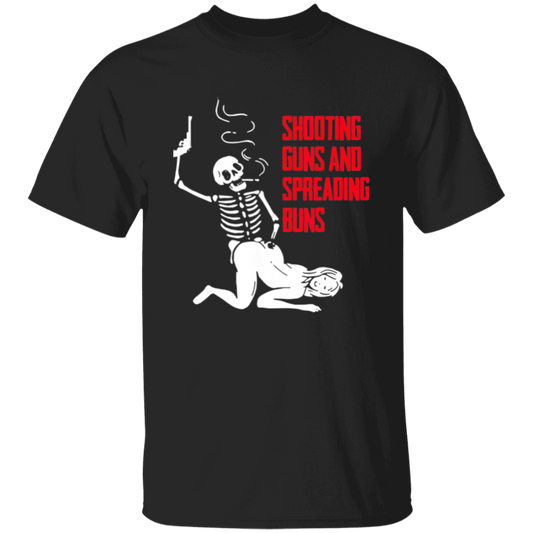 Shooting Guns Unisex T-Shirt - pelyn