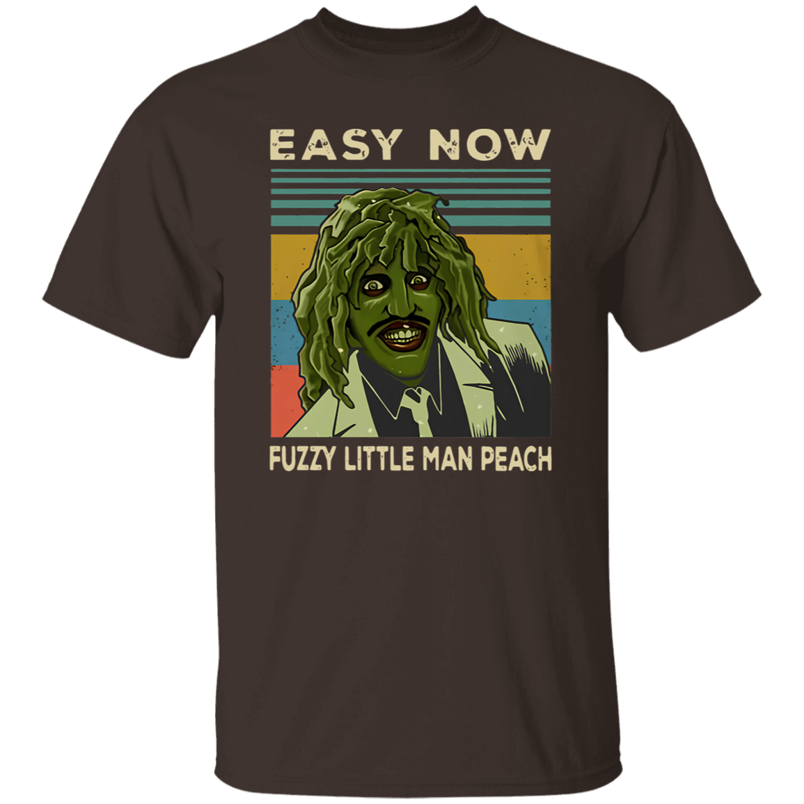 Old Gregg Easy Now Fuzzy Little Man Peach The Mighty Boosh Vintage T-Shirt - leleart