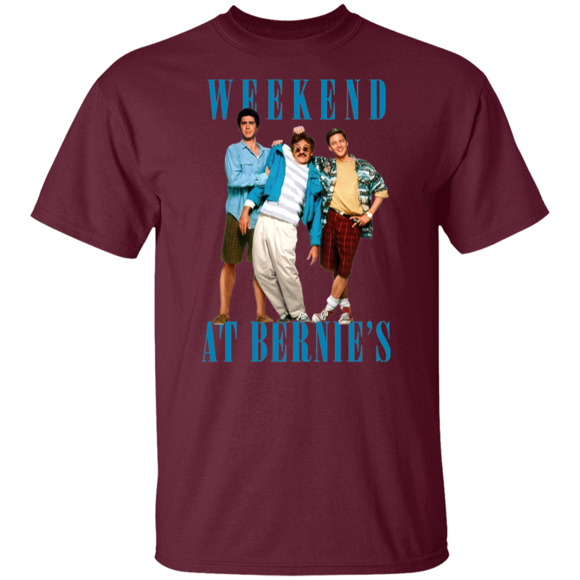Weekend At Bernies Vintage Retro Bootleg 80s T-Shirt