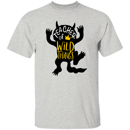 Teacher of Wild Things Teacher  T-Shirt - biubiucustom