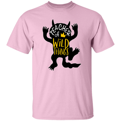 Teacher of Wild Things Teacher  T-Shirt - biubiucustom