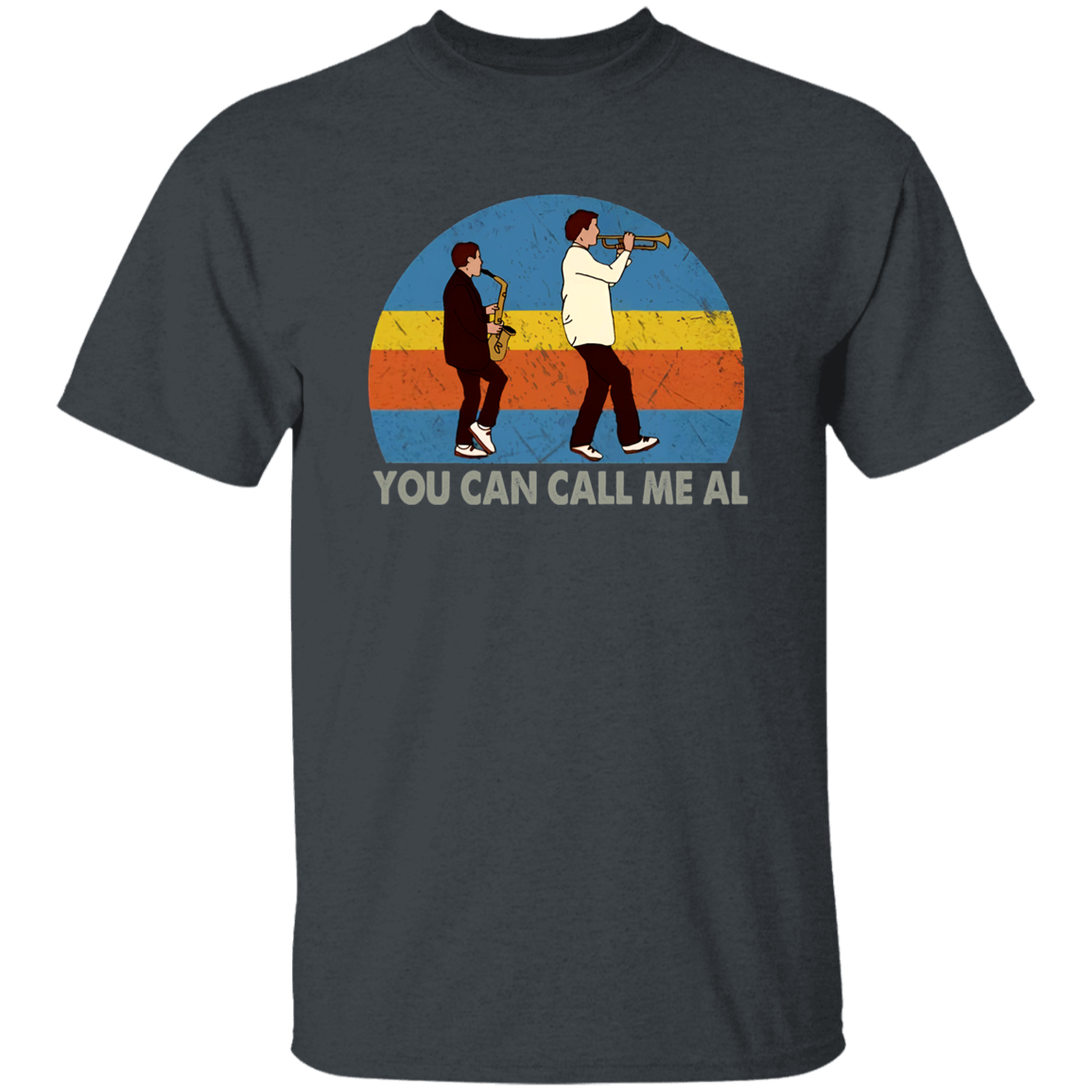 You Can Call Me Al Vintage T-Shirt, Paul Simon Shirt, Chevy Chase Shirt, Song Shirt, Singer Shirt, Music Lovers Shirt, Funny Music ShirtG500 5.3 oz. T-Shirt