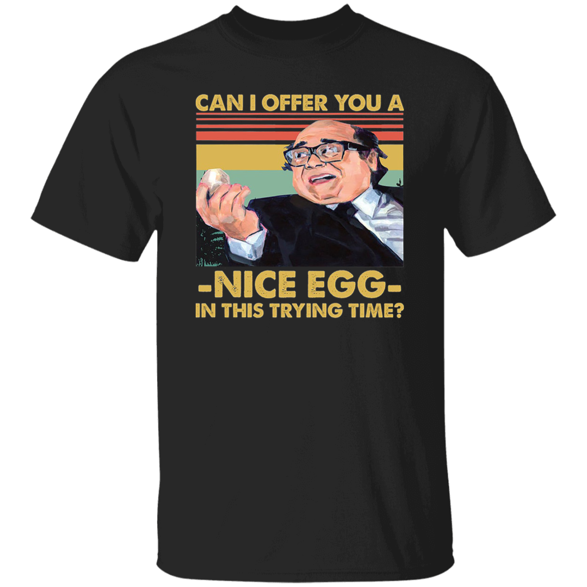 Can I Offer You An Egg In This Trying Time Vintage T-Shirt, Frank Reynolds Shirt, TV Series Shirt, Gift Tee For You And Your FamilyG500 5.3 oz. T-Shirt