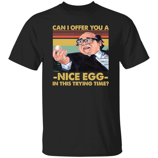 Can I Offer You An Egg In This Trying Time Vintage T-Shirt, Frank Reynolds Shirt, TV Series Shirt, Gift Tee For You And Your FamilyG500 5.3 oz. T-Shirt
