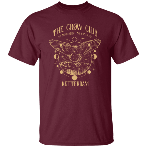 The Crow Club No Mourners No Funerals Teacher Vintage Unisex  Unisex T-Shirt - letter