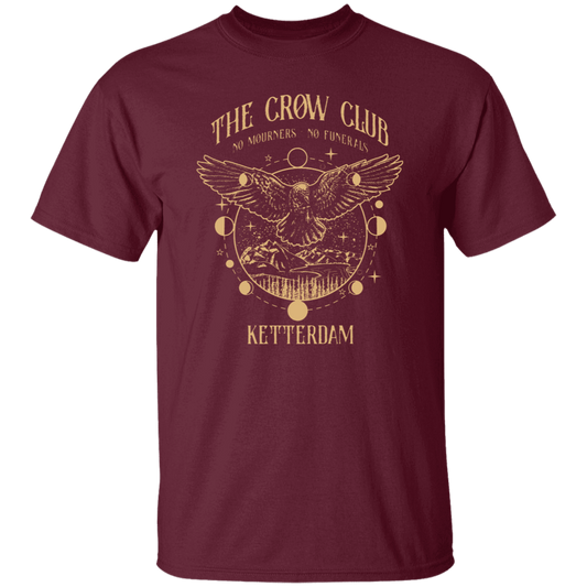 The Crow Club No Mourners No Funerals Teacher Vintage Unisex  Unisex T-Shirt - letter