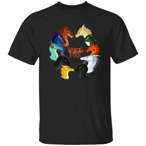 Dragons Wings Fire Unisex T-Shirt - jasmine