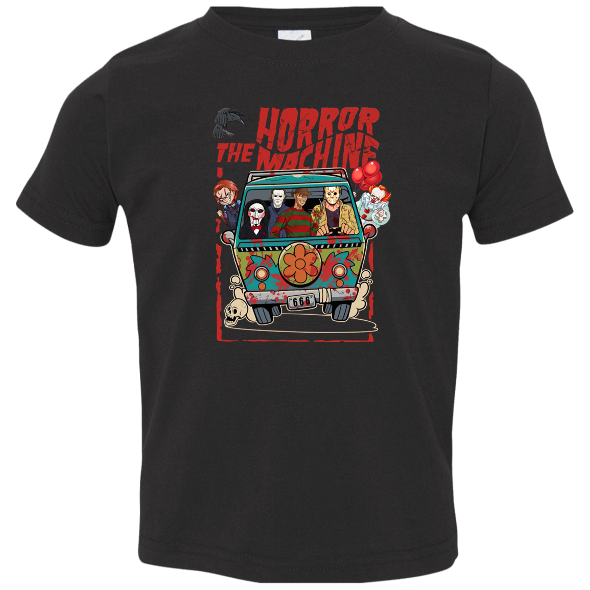 The Horror Machine Toddler Jersey T-Shirt - ID26082424