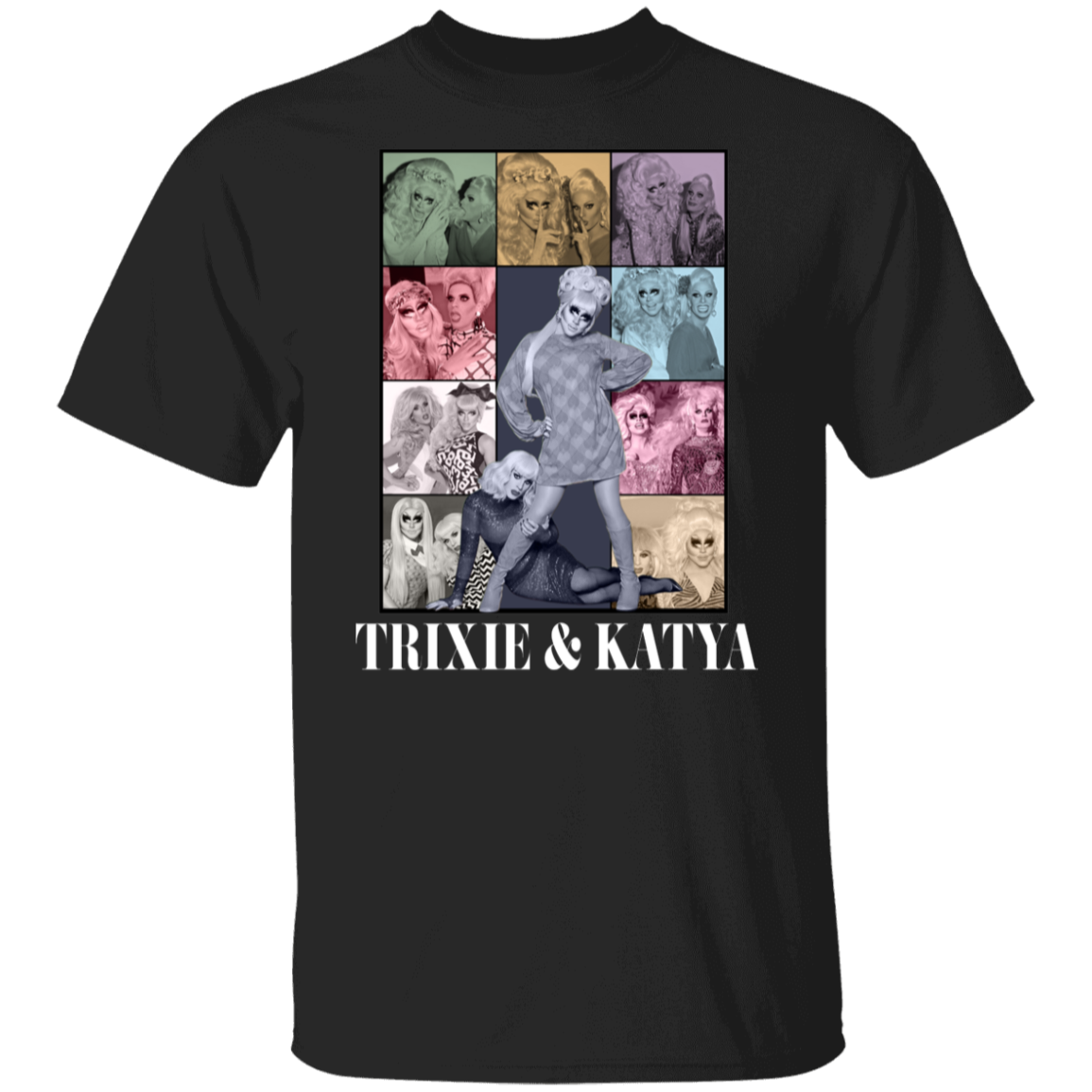 Trixie and Katya Era Bootleg Vintage Unisex  T-Shirt - pelyn - ID16082418
