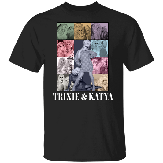 Trixie and Katya Era Bootleg Vintage Unisex  T-Shirt - pelyn - ID16082418