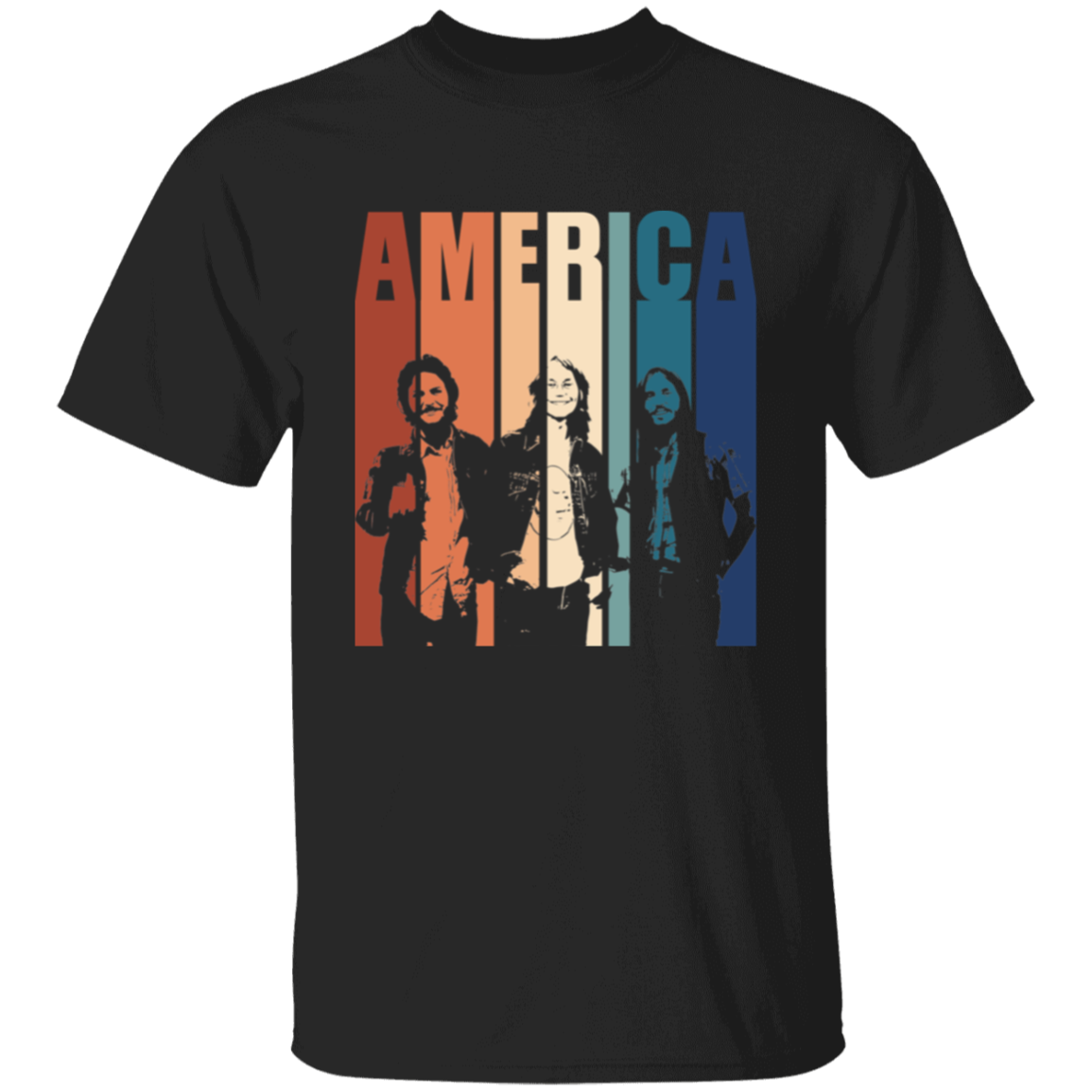 America Band Retro Vintage unisex T-Shirt - lucy - ID25092426