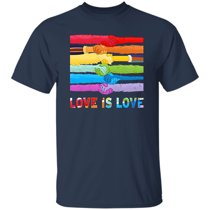 Lgbt Pride Love Is Love The Muppet Sesame Street Gay Pride T-Shirt