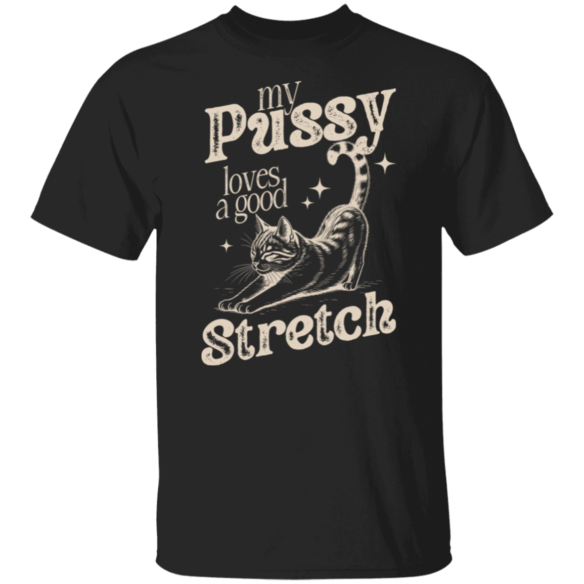 My Pussy Loves A Good Stretch T-Shirt - ID03122411