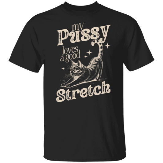 My Pussy Loves A Good Stretch T-Shirt - ID03122411