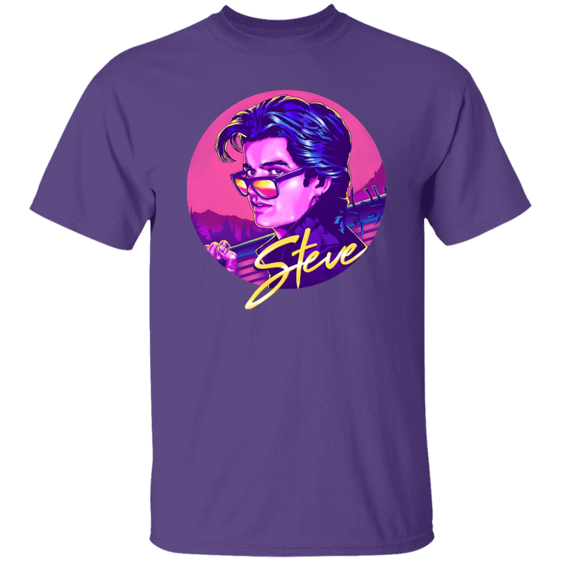 Steve Harrington Joe Keery St4 Retro Art Vintage T-Shirt