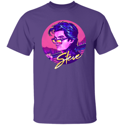 Steve Harrington Joe Keery St4 Retro Art Vintage T-Shirt