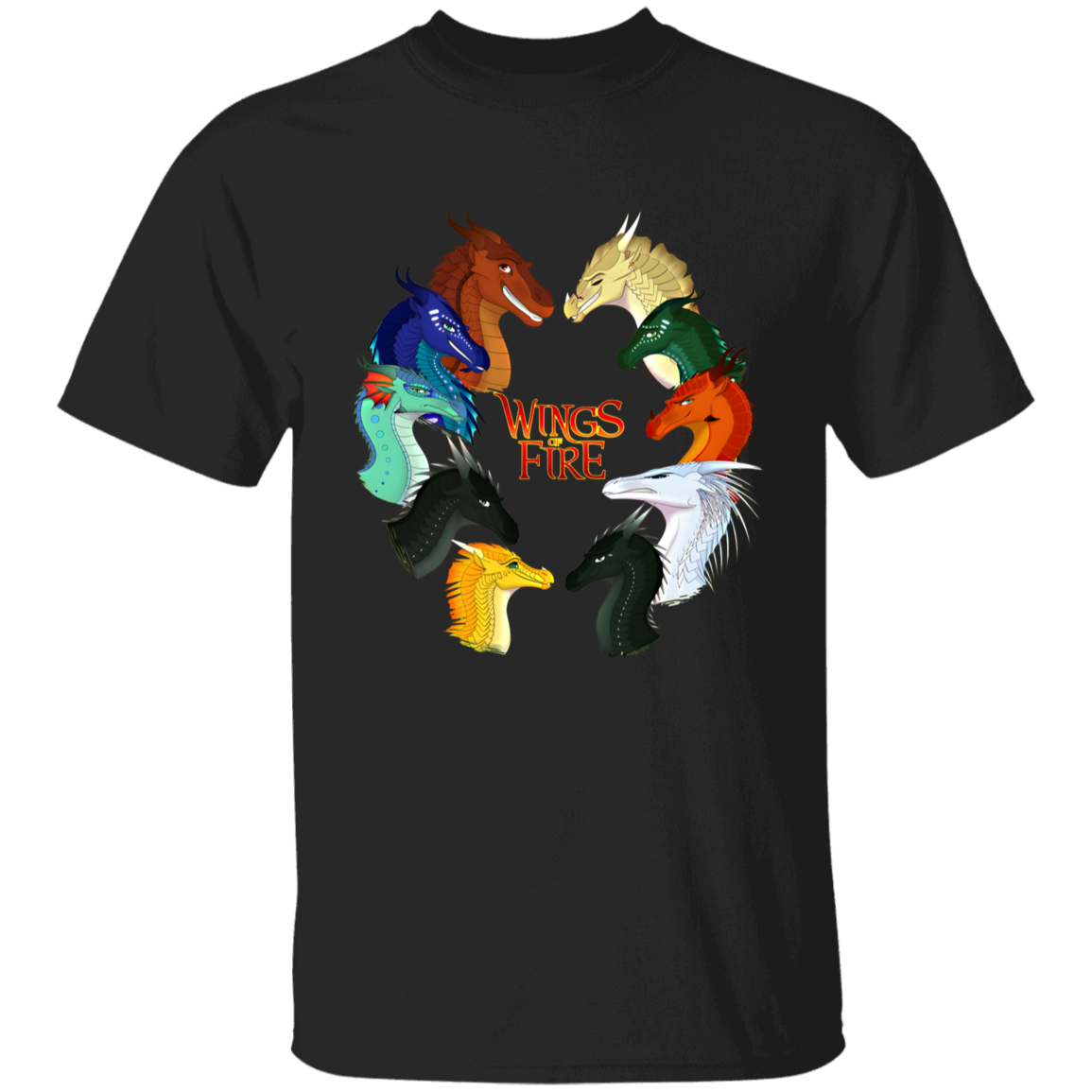 Dragons Wings Fire  G500B Youth 5.3 oz 100% Cotton T-Shirt - jasmine
