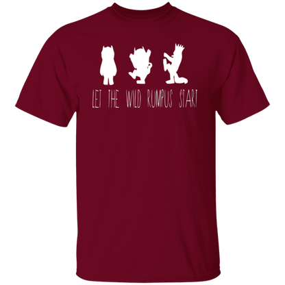 Let The Wild Rumpus Start Teacher T-Shirt - lapicta
