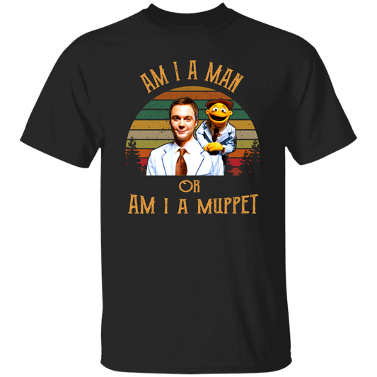 I Am A Man Or Am I A Muppet Vintage T-Shirt