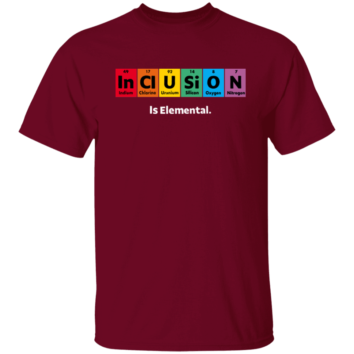 Inclusion Is Elemental Vintage T-Shirt