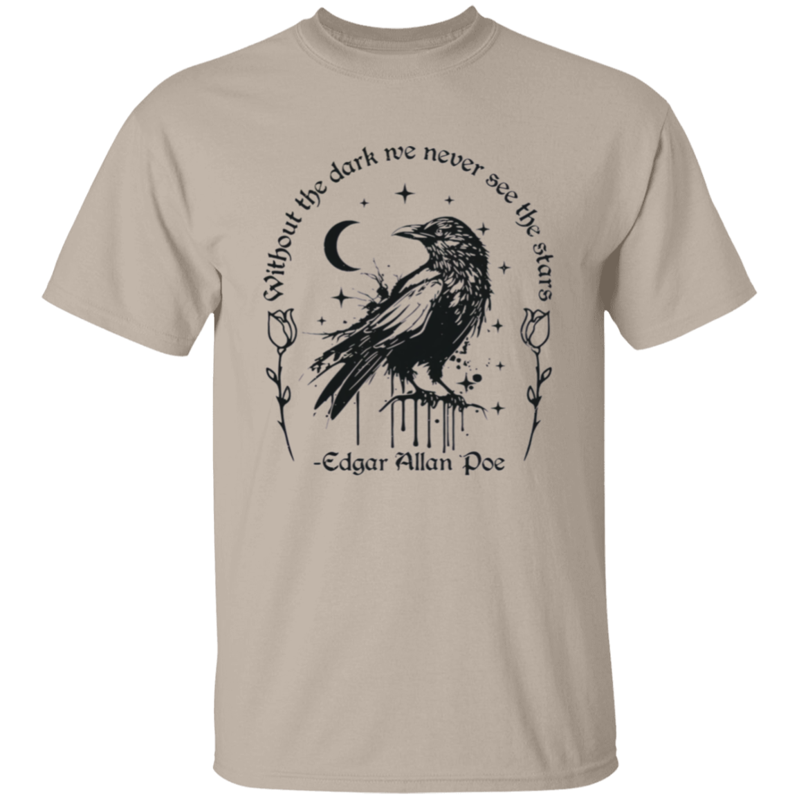 Without The Dark We Never See The Stars Teacher Vintage Unisex  T-Shirt - letter