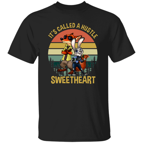 It's Called A Hustle Sweetheart Vintage T-Shirt, Zootopia Shirt, Judy Hopps Shirt, Nick Wilde Shirt, Gift Tee For You And Your Family	G500 5.3 oz. T-Shirt