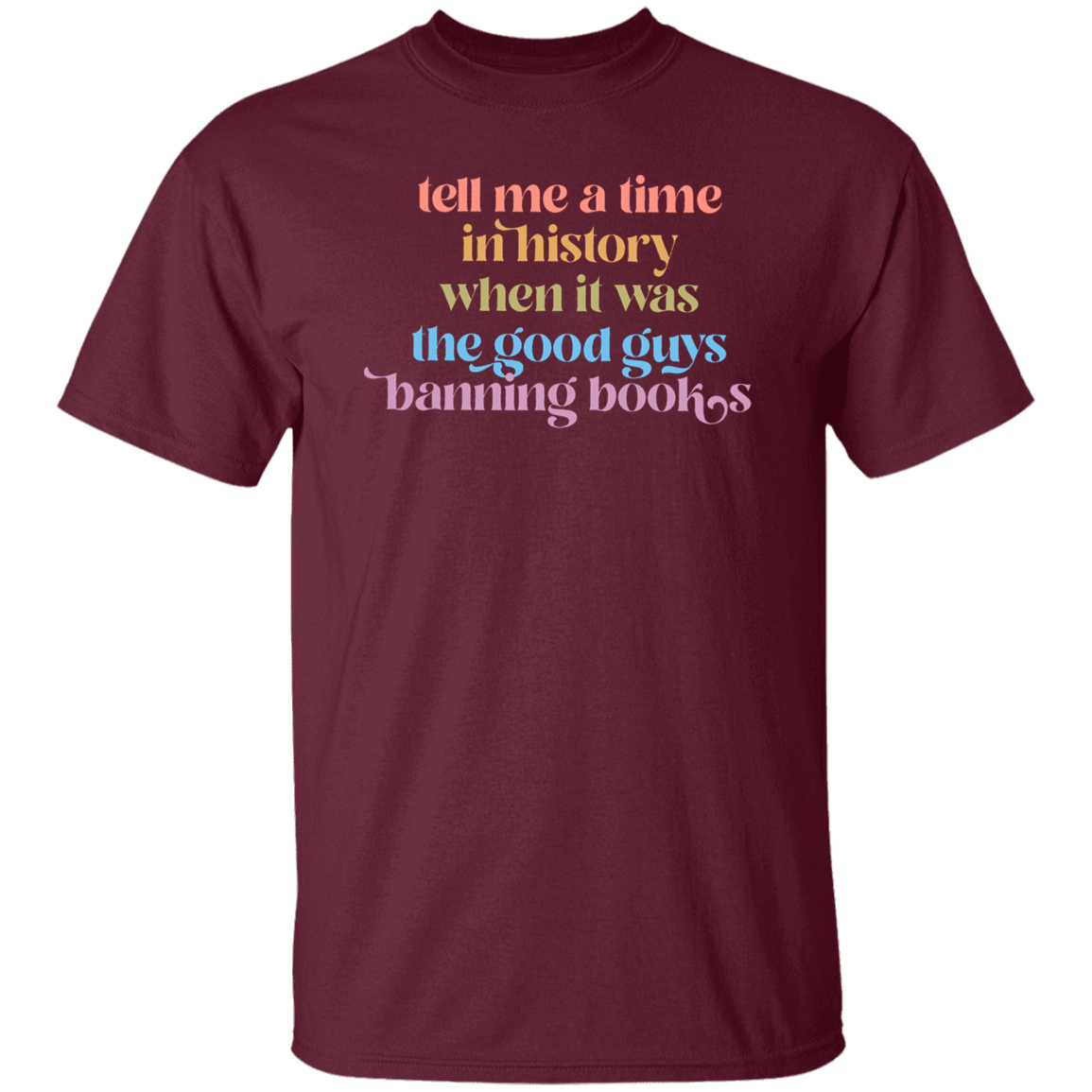 Tell Me A Time In History Teacher Vintage T-Shirt