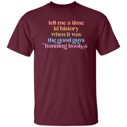 Tell Me A Time In History Teacher Vintage T-Shirt