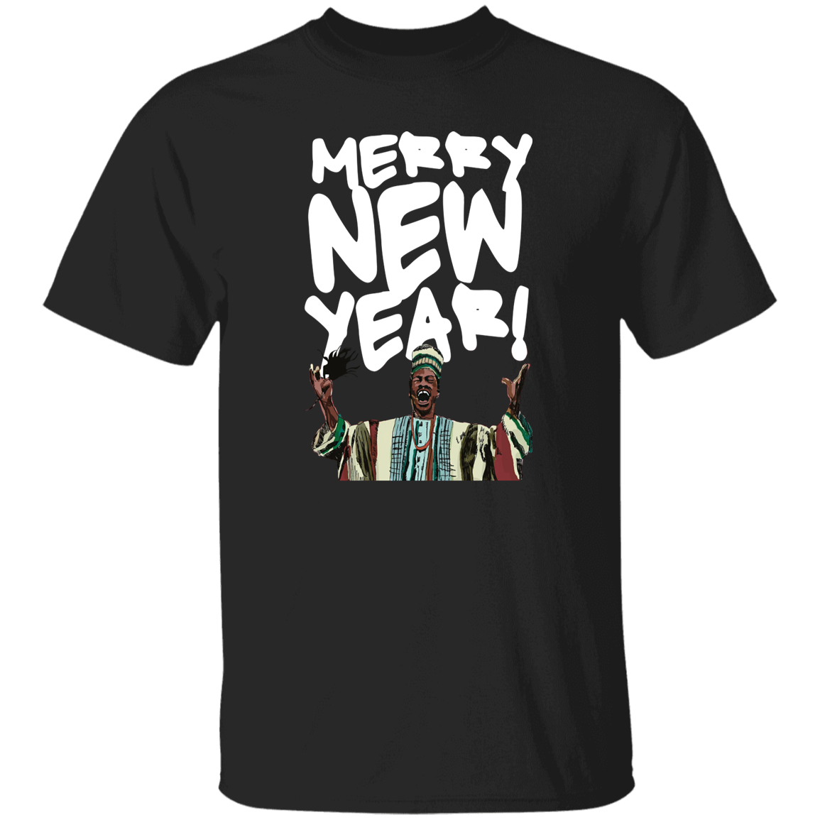 Merry New Year Beef Jerky Time Trading Places Unisex  T-Shirt - maria