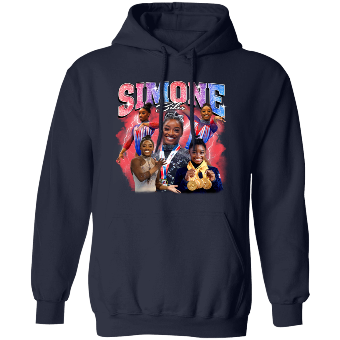 Simone Biles Bootleg Pullover Hoodie - ID31072424