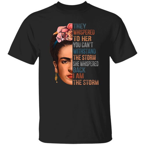 I Am The Storm Frida Kahlo Painter Art Vintage T-Shirt